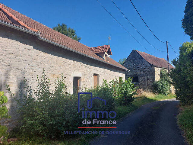 Vente maison corps de ferme 3 pièces 53 m² à Vailhourles (12200)