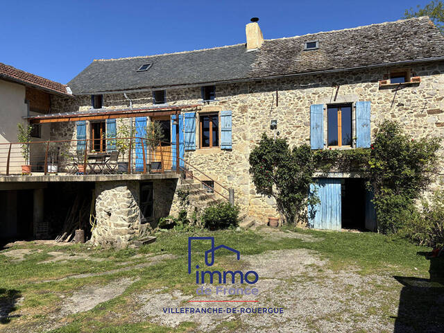 Vente maison corps de ferme 6 pièces 148 m² à Saint-André-de-Najac (12270)
