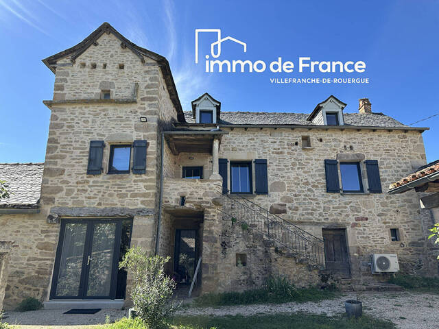 Vente maison corps de ferme 10 pièces 292 m² à La Rouquette (12200)