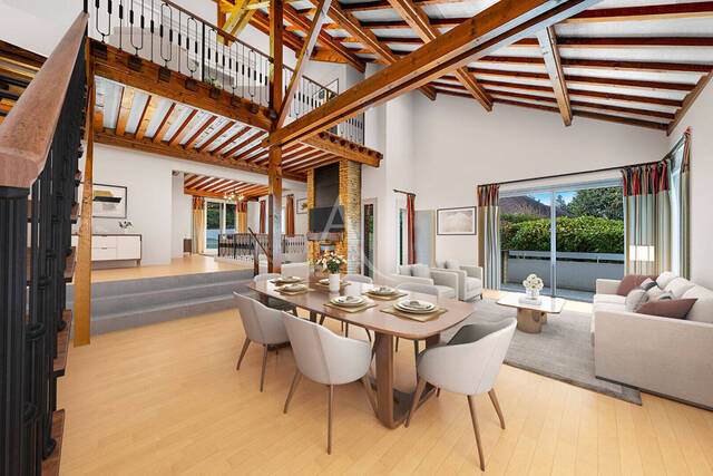 Vente Maison 10 pièces 232 m² Dijon 21000 Lotissement sécurisé sur les hauteurs de Dijon, avec terrain de tennis en copropriété