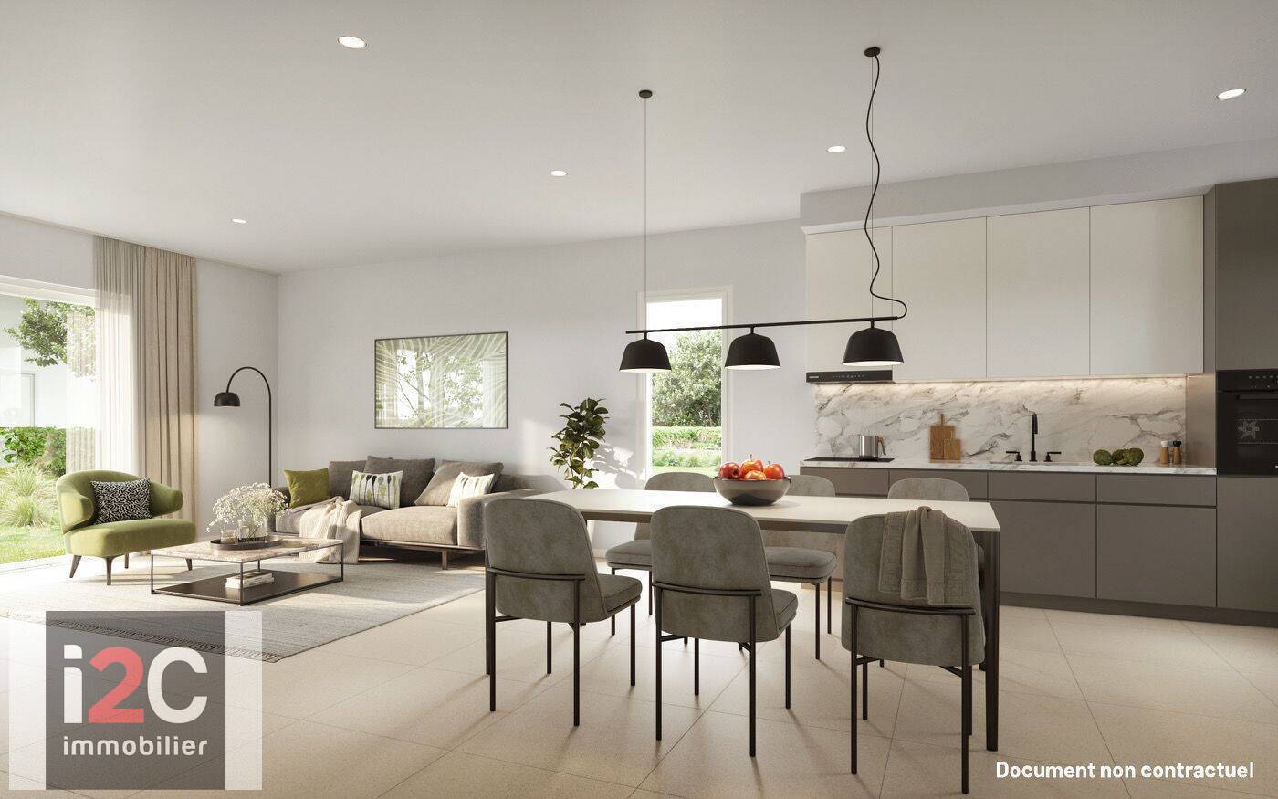 buy apartments and houses new property in Ferney Voltaire et l'ensemble