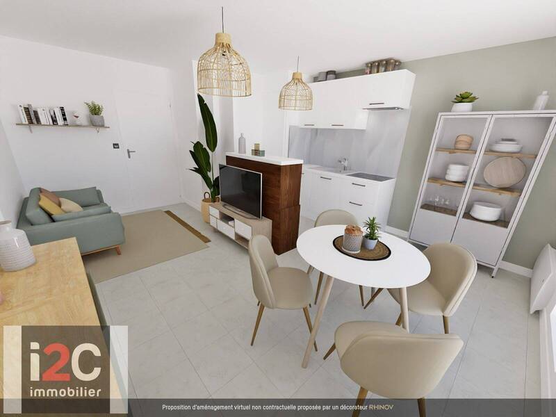 Vente appartement t2 41.6 m² à Cessy 01170