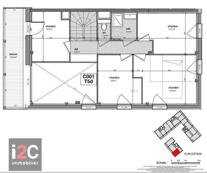 Vente appartement t5 106.6 m² à Ferney-Voltaire 01210