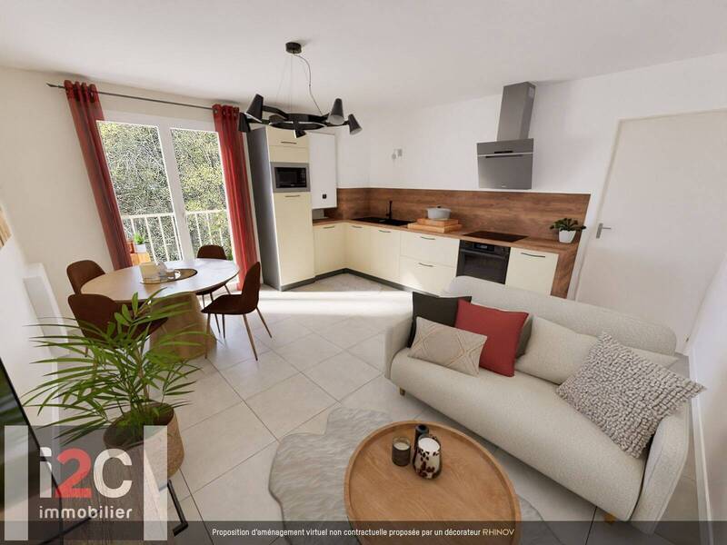 Buy apartment appartement t3 56.02 m² in Chevry 01170