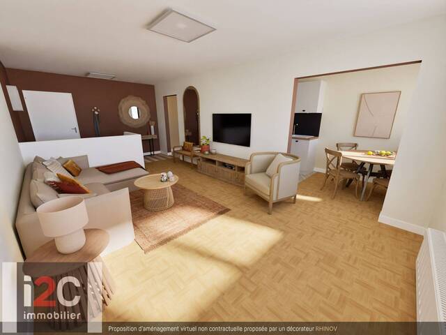 Vente Appartement t3 76.34 m² Saint-Genis-Pouilly 01630