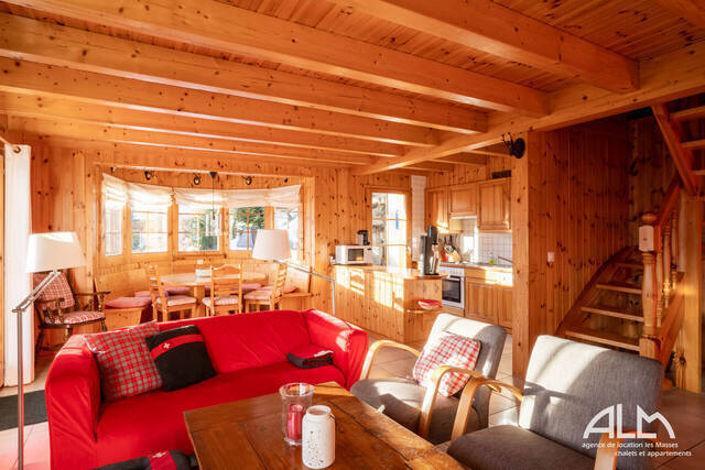 Location vacances Chalet 8 personnes 125 m² Les Masses 1987