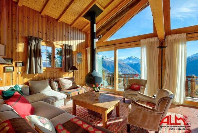 Location vacances Chalet 8 personnes 145 m² Les Collons 1988