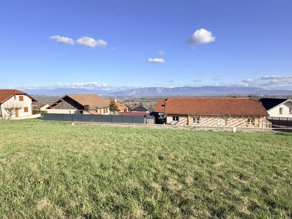 Vente Terrain à batir 608 m² Saint-Jean-de-Gonville 01630