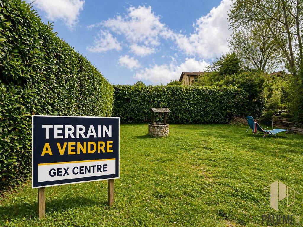 Vente Terrain 334 m² Gex 01170