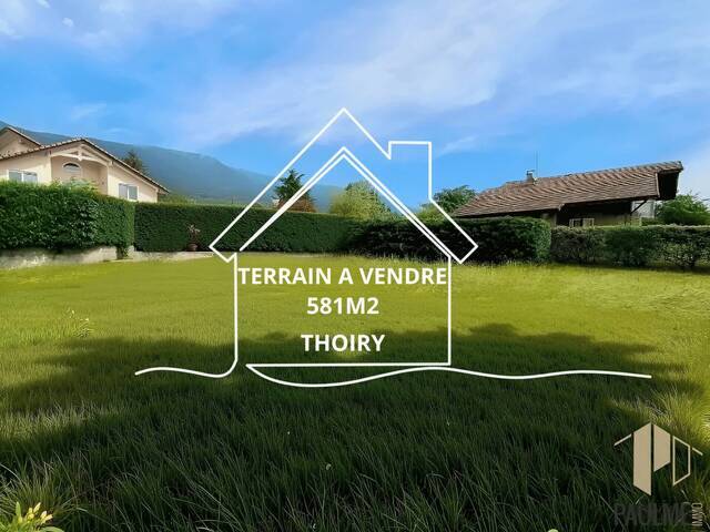 Vente Terrain à batir 581 m² Thoiry 01710 Thoiry centre
