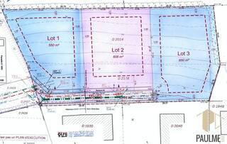 Vente Terrain à batir 608 m² Saint-Jean-de-Gonville 01630