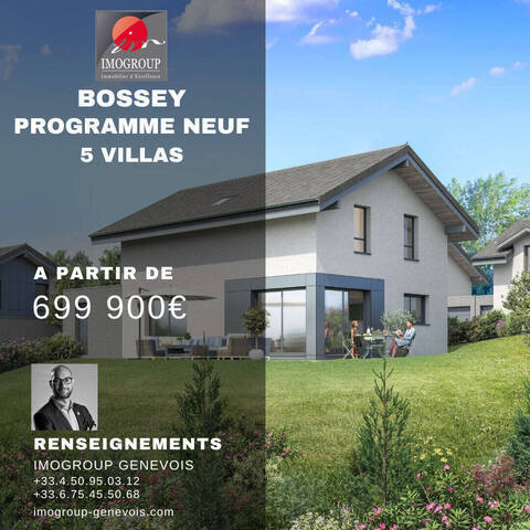 Acheter Maison 4 pièces 116.11 m² Bossey 74160