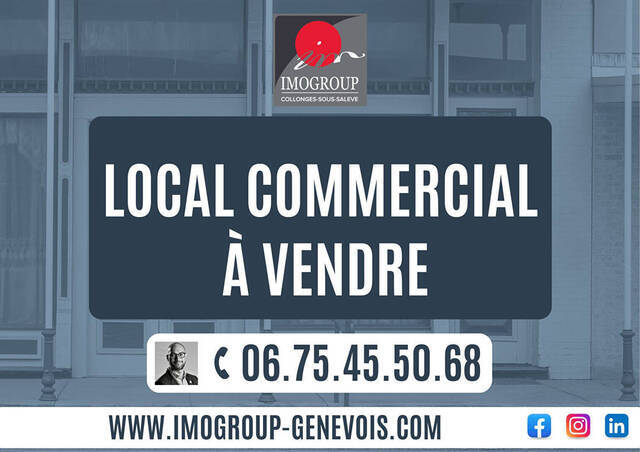 Acheter Local commercial Gaillard 74240