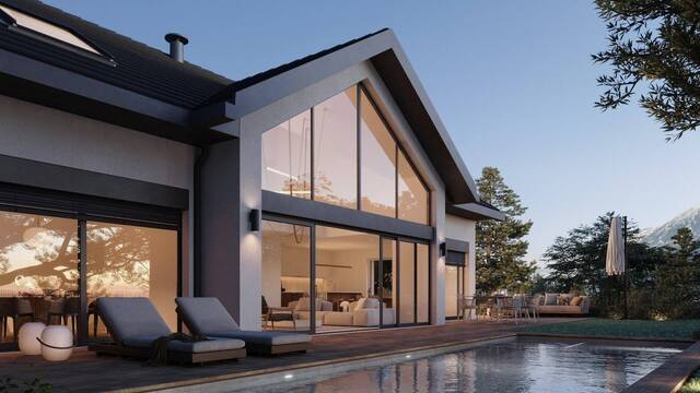 Chalet villa 6 pièces Veytaux 1820