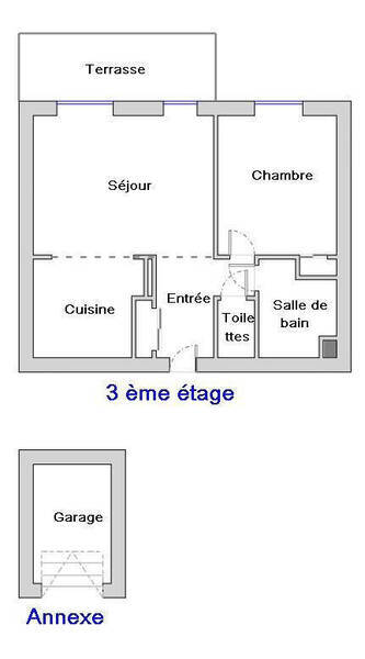 Vente appartement 2 pièces 44 m² à Valence 26000