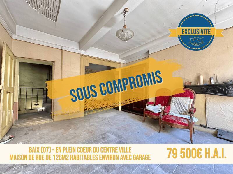 Vente maison 8 pièces 127 m² à Baix 07210