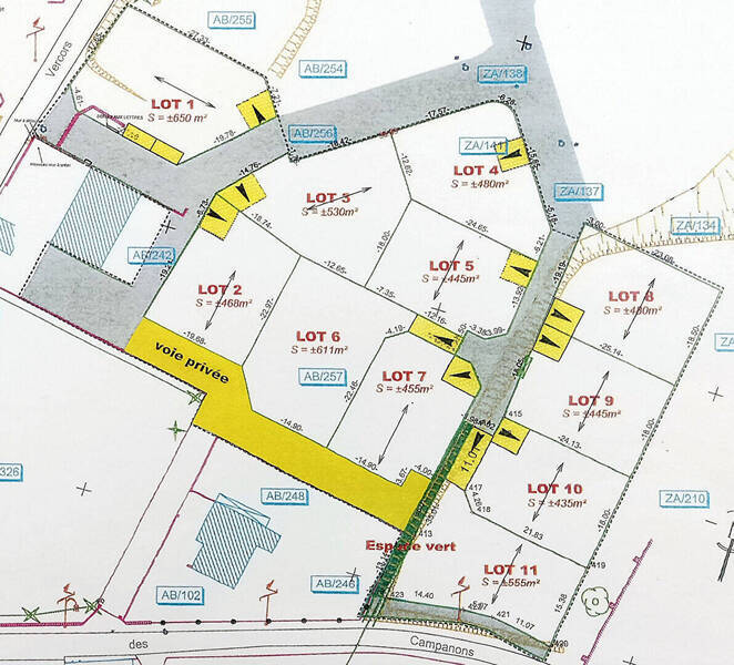 Vente terrain à Eymeux 26730