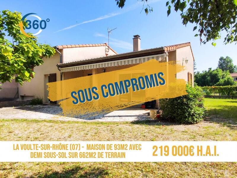 Vente maison 5 pièces 93 m² à La Voulte-sur-Rhône 07800