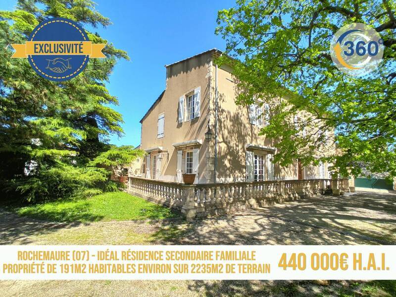 Vente maison 10 pièces 205 m² à Meysse 07400