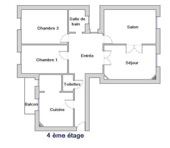 Vente appartement 5 pièces 89 m² à Valence 26000