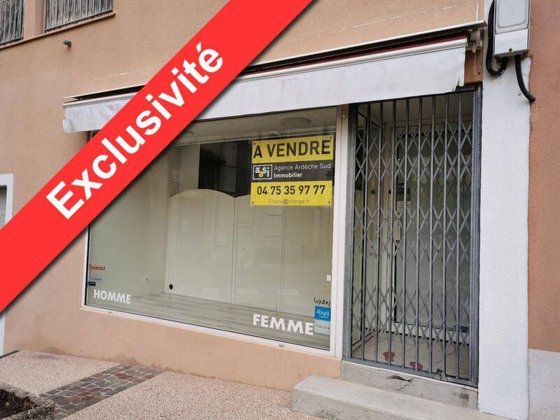 Vente local à Aubenas 07200 39 500 €