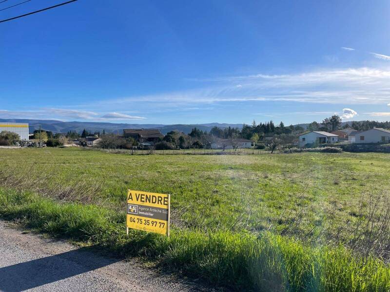 Vente terrain à Saint-Sernin 07200