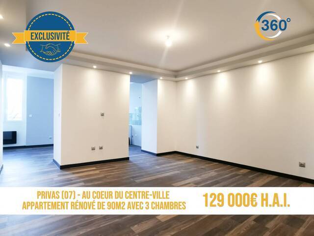 Vente Appartement 5 pièces 90 m² Privas 07000