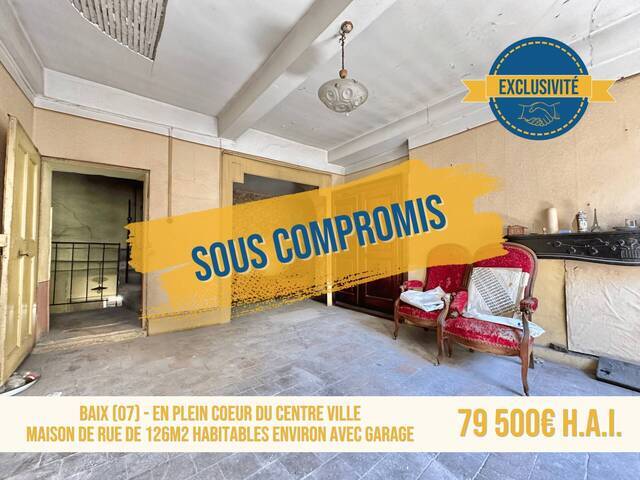 Vente Maison 8 pièces 127 m² Baix 07210