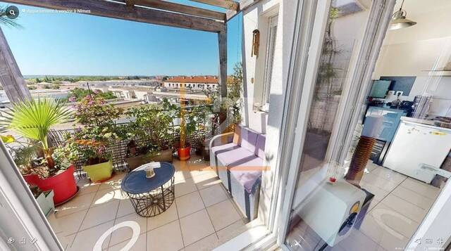 Vente Appartement 2 pièces Nîmes 30000 43.22 m²