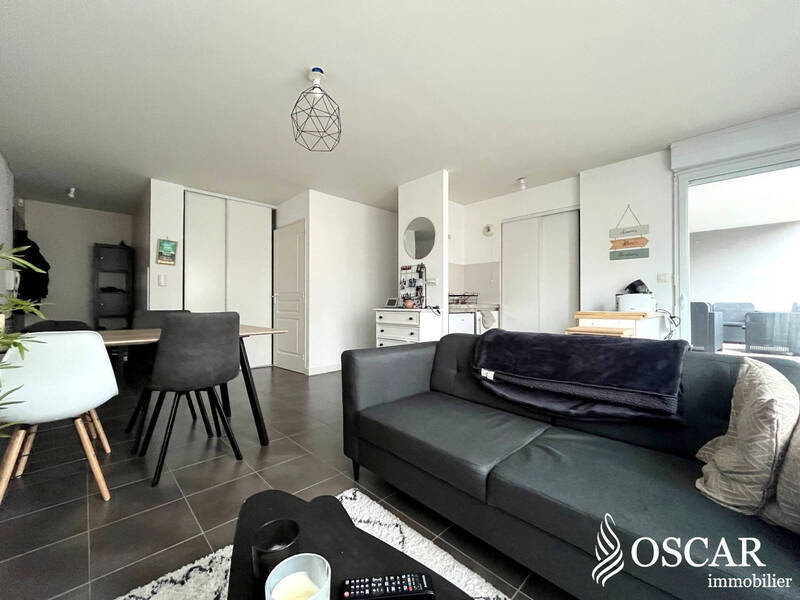 Buy apartment 2 rooms 49.13 m² in Nantes 44300