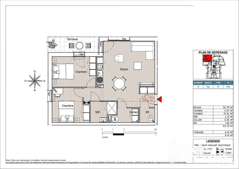 Vente appartement - Montbert 44140