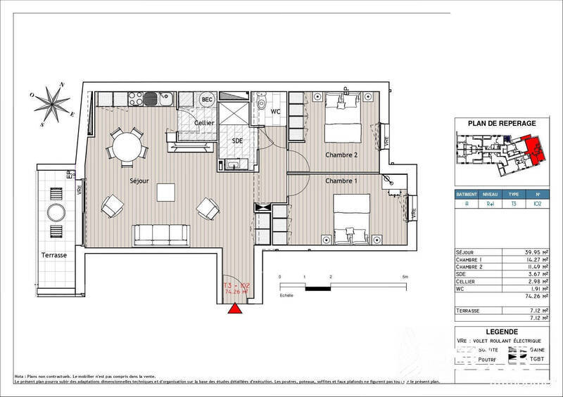 Vente appartement - Montbert 44140