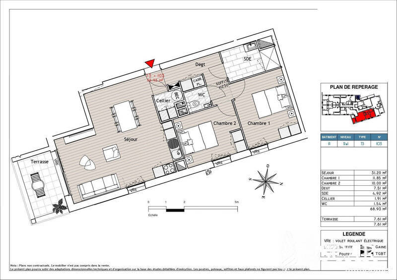 Vente appartement - Montbert 44140
