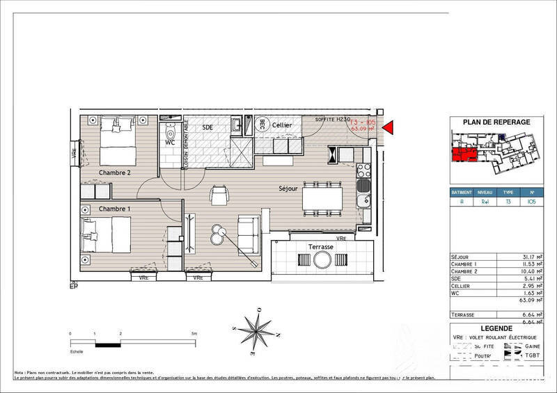 Vente appartement - Montbert 44140