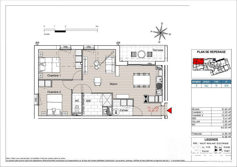 Vente appartement - Montbert 44140