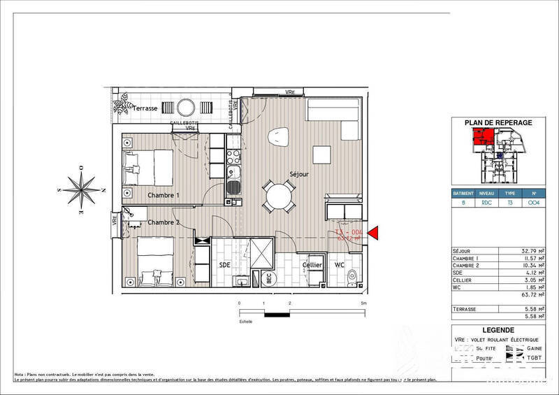 Vente appartement - Montbert 44140