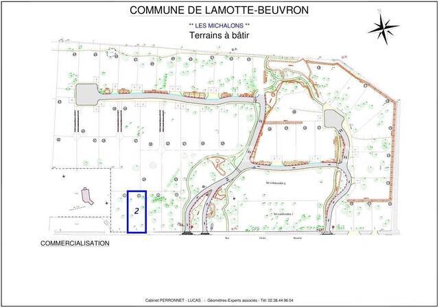 Vente Terrain constructible Lamotte-Beuvron 41600