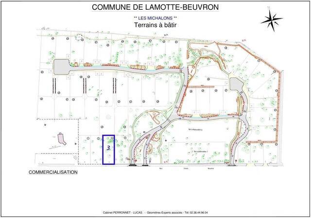 Vente Terrain constructible Lamotte-Beuvron 41600