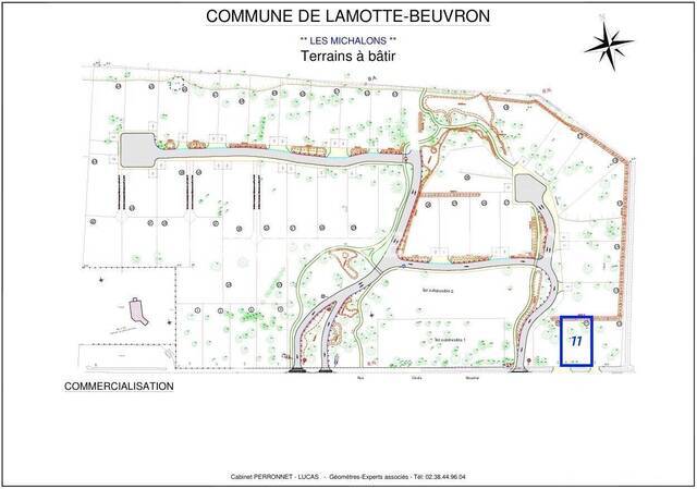 Vente Terrain constructible Lamotte-Beuvron 41600
