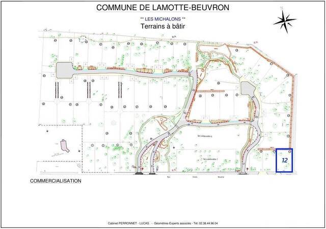 Vente Terrain constructible Lamotte-Beuvron 41600