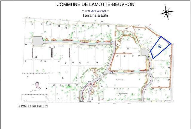 Vente Terrain constructible Lamotte-Beuvron 41600