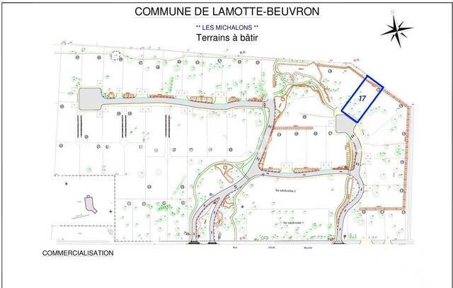 Vente Terrain constructible Lamotte-Beuvron 41600