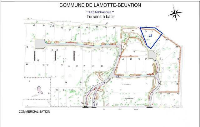 Vente Terrain constructible Lamotte-Beuvron 41600