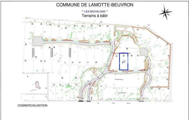 Vente Terrain constructible Lamotte-Beuvron 41600
