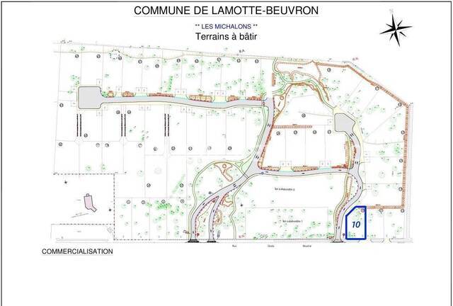 Vente Terrain constructible Lamotte-Beuvron 41600