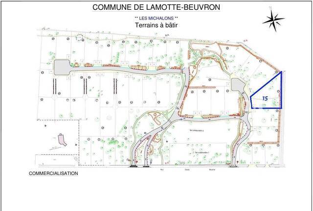 Vente Terrain constructible Lamotte-Beuvron 41600