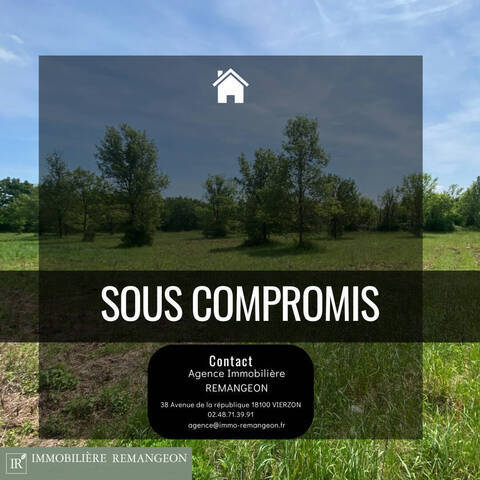 Vente Terrain constructible Vierzon 18100