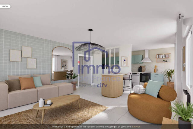 Vente Appartement 3 pièces 72.35 m² Pierre-Bénite 69310
