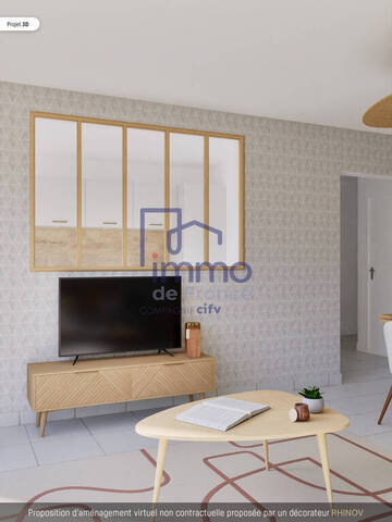 Sale Apartment 2 rooms 50.59 m² Lyon 7e Arrondissement 69007