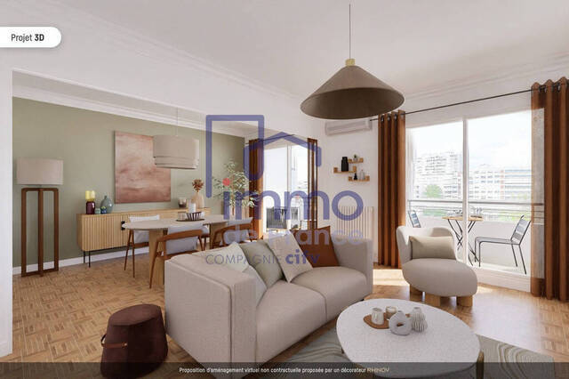 Vente Appartement 3 pièces 89 m² Caluire-et-Cuire 69300